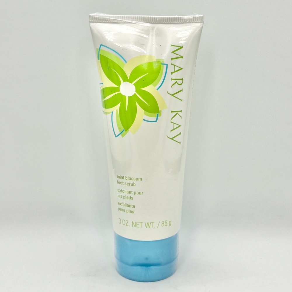 Mary Kay Mint Blossom Foot Scrub 3 oz. Sealed New